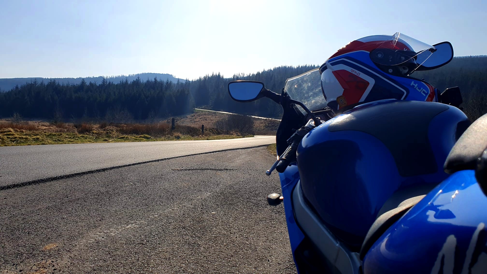 ZX-9R | I Disappear Alone With Lora 💞 | Galloway Forest Park